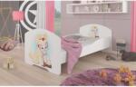 ADRK Ágy matraccal PEPE DOG AND CAT 160x80, Fehér - sprintbutor