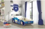 ADRK SHERIFF matraccal 140x70 ágy, Kék