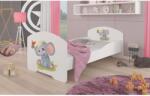 ADRK Ágy matraccal PEPE ELEPHANT 160x80, Fehér - sprintbutor