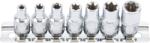 Condor Set chei tubulare, xcess p. , 7 bucăți, 1/4", profil E E4-11, Condor 23111 (CR-23111) Cheie tubulara