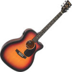 Vintage VEC300SB STAGE folk cutaway elektro-akusztikus gitár sunburst