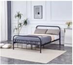 Halmar Linda ágy 140 x 200 cm, fekete