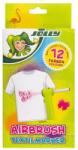 Jolly Airbrush Textile 12 darabos kétvégű színes textilmarker utántöltő készlet (4446-0016) - tintasziget