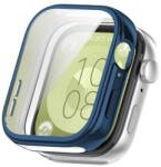 Huawei Watch Fit 3, Szilikon védőkeret, közepesen ütésálló, szíj nélkül, sötétkék