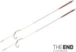 Delphin the end skin rig kötött horog / 2db-20cm/25lbs/#6 (830410626) - epeca
