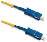 Qoltec Patchcord optikai szál SC/UPC - SC/UPC | Singlemode | 9/125 | G652D| Simplex | 0, 5m (54296)
