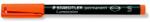 STAEDTLER Alkoholos marker, OHP, 0, 4 mm, STAEDTLER "Lumocolor® 313 S", narancssárga (TS3134) - fiorex