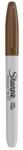 Sharpie Alkoholos marker, 1 mm, kúpos, SHARPIE "Fine Point", barna (SR0811040) - fiorex
