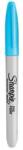 Sharpie Alkoholos marker, 1 mm, kúpos, SHARPIE "Fine Point", világoskék (SR0811060) - fiorex