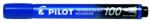 Pilot Alkoholos marker, 1 mm, kúpos, PILOT "Permanent Marker 100", kék (PPM100K) - fiorex