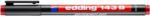 edding Alkoholos marker, OHP, 1 mm, EDDING "143 B", piros (TED143P) - fiorex