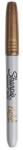 Sharpie Alkoholos marker, 1, 4 mm, kúpos, SHARPIE "Metallic", arany (SR1891062) - fiorex