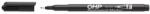 ICO Alkoholos marker, OHP, 0, 5 mm, F, ICO, fekete (TICOHPFFK) - fiorex