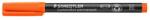 STAEDTLER Alkoholos marker, OHP, 1 mm, STAEDTLER "Lumocolor® 317 M", narancssárga (TS3174) - fiorex