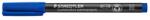 STAEDTLER Alkoholos marker, OHP, 1 mm, STAEDTLER "Lumocolor® 317 M", kék (TS3173) - fiorex