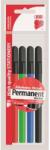ICO Alkoholos marker készlet, OHP, 1 mm, M, ICO, 4 különböző szín (TICPMV4) - fiorex
