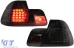 KITT Lightning LED hátsó lámpák BMW 3 E46 Limuzin 4ajtós (09.2001-03.2005) modellekhez, Füst szín (TLBME464DFLS)