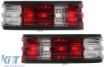 KITT Lightning Hátsó Lámpák Mercedes W201 190 (12.1982-05.1993) piros fehér átlátszó (TLMBW201RC)