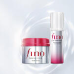 Shiseido - FINO hajápoló szett: Premium Touch Hair Mask (hajpakolás) + Premium Touch Penetrating Essence Hair Oil Airy (hajolaj)
