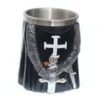 Tole 10 Imperial Cana Templar Medieval, 12cm, 400ml decorat 360grade Tole 10 Imperial 39823