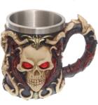 Tole 10 Imperial Cana Gothic Skull, 12cm, 400ml decorat 360grade Tole 10 Imperial 39612