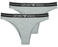 Emporio Armani Bugyik 2-PACK BRAZILIAN Szürke EU XS