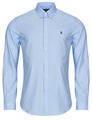 Ralph Lauren Hosszú ujjú ingek CHEMISE AJUSTEE SLIM FIT EN POPELINE UNIE Kék EU S - spartoo - 61 639 Ft