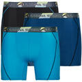 Athena Boxerek TRANING DRY LONG Pack de 3 Kék EU L