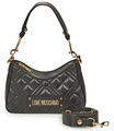 Love Moschino Válltáskák LAMINATED QUILTED BAG JC4152 Fekete Egy méret