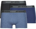 Athena Boxerek BASIC COTON Pack de 4 Kék EU L
