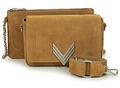 Ikks Válltáskák 111 WESTERN COL CAMEL DECOUPE SUEDE Barna Egy méret