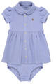 Ralph Lauren Rövid ruhák SOLID OXFORD-DRESSES-KNIT Kék 9 hónapos
