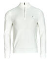 Ralph Lauren Pulóverek PULL DEMI ZIP EN COTON TEXTURE Fehér EU M