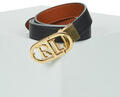 Lauren Ralph Lauren Övek OVAL REVERSIBLE 25 BELT Fekete EU XL