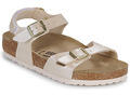 Birkenstock Szandálok / Saruk Rio AS Kids BF Graceful Pearl White Bézs 39