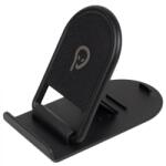 Spacer SUPORT birou SPACER pt. smartphone, pliabil, unghi ajustabil, negru SPDH-FOLD-02-BK (SPDH-FOLD-02-BK)