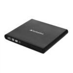 Verbatim DVD-RW extern, VERBATIM, interfata USB 2.0, negru, include Nero Burn & Archive 98938 (timbru verde 0.8 lei) (98938) - pc-ieftin