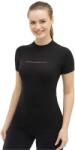 BRUBECK 3D PRO Női rövid ujjú sportfelső - Fekete - brubecksport