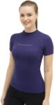 BRUBECK 3D PRO Női rövid ujjú sportfelső - Ibolyakék - brubecksport