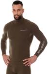 BRUBECK RANGER Wool Férfi merinó gyapjú felső - Khaki - brubecksport