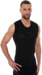 BRUBECK 3D TECH Base Layer Uniszex ujjatlan aláöltözet - Grafit - brubecksport