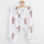 NEW BABY Pantaloni din bumbac pentru copii Jogger New Baby For Babies bunny, mărime 56 (0-3luni)