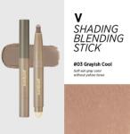 PeriPera Creion de contur, Peripera, V Shading Blending Stick, 0.6g - 003 Grayish Cool