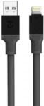 Tactical Fat Man USB / Lightning töltő- és adatkábel, 1m, szürke (8596311227974)