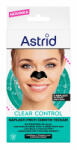 Astrid Clear Control, fekete szénnel, 6 darab