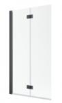 Radaway Nes Brushed GunMetal PND I szálcsiszolt fegyvermetál kádparaván 100B (10010100-92-01L)