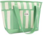 Spokey Acapulco 12 l, zöld csíkos