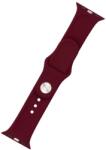 FIXED 216587 Silicone Strap Set for Apple Watch 42/44/45/49mm, burgundy Piros (FIXSST-434-WIRD)