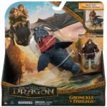 How To Train Your Dragon How To Train Your Dragon, Gronckle si Fishlegs, set de figurine Figurina