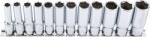 CONDOR Set chei tubulare, xcess p. , 12 buc. , 3/8", adâncime, 6 puncte 8-19 mm, Condor 25177 (CR-25177) Set capete bit, chei tubulare